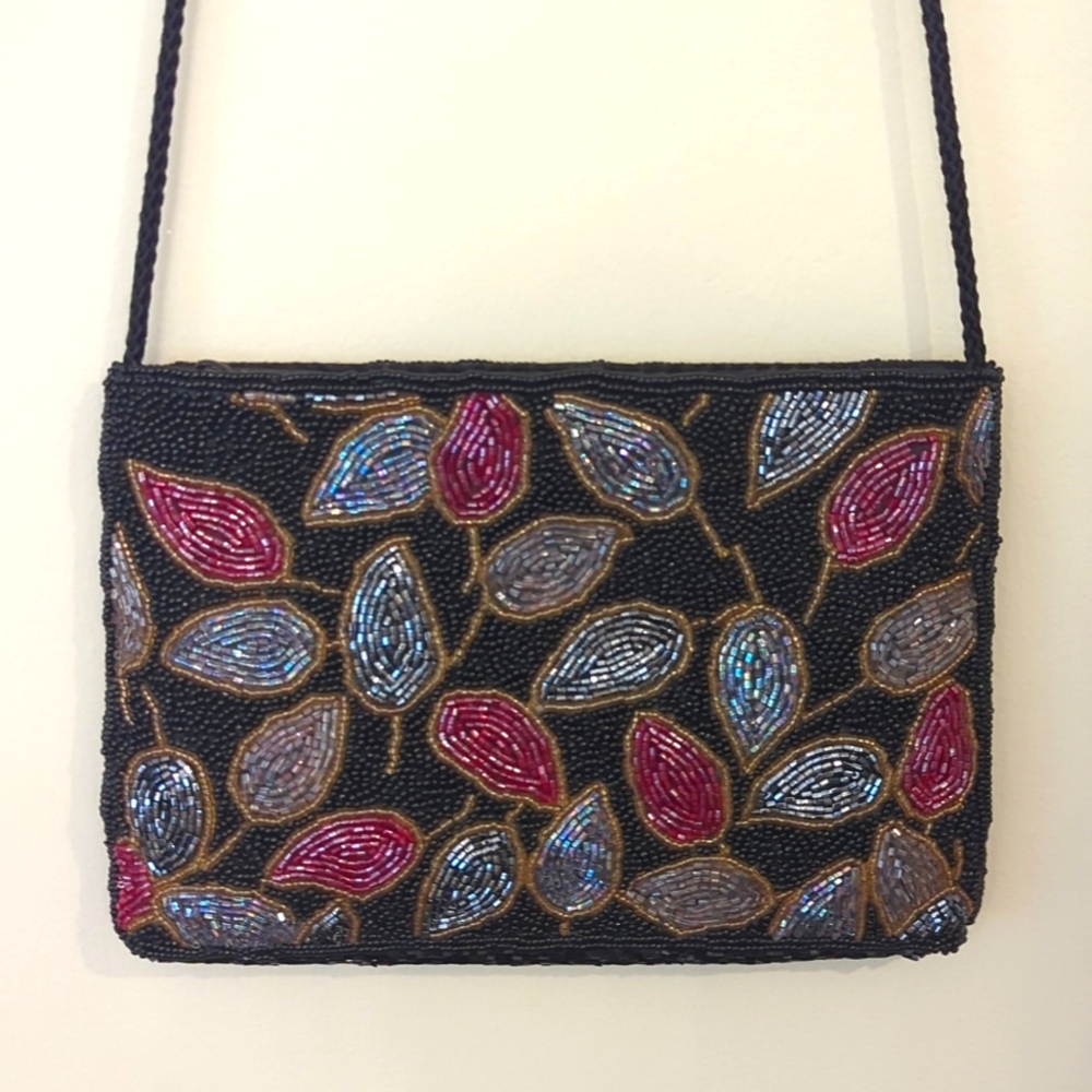 Beaded evening bag